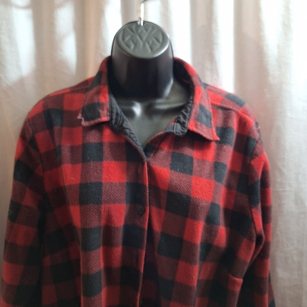 Riders by Lee checkerd button-down flannel size kids 1X